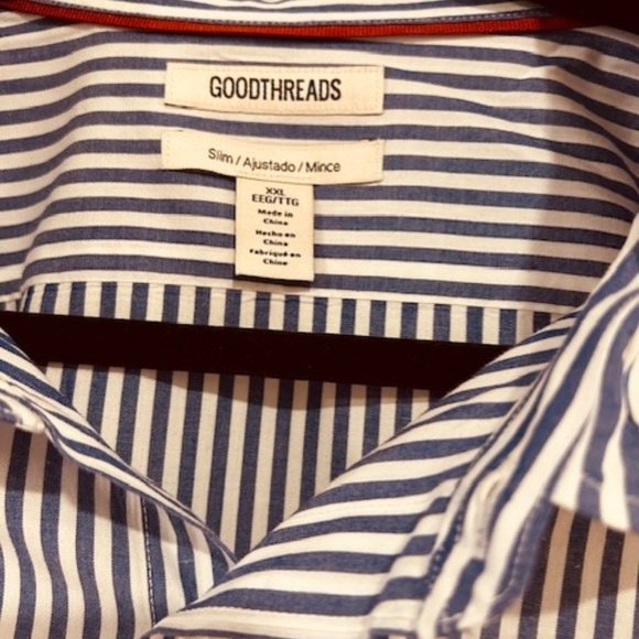GOOD THREADS MEN SHIRT XXL - Picture 2 of 2